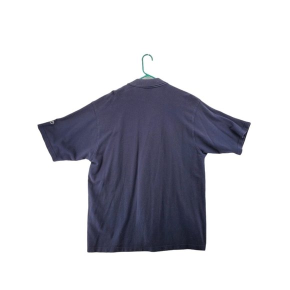 CHICAGO BEARS Shirt Men’s Short Sleeve Polo NFL Navy Blue Extra Large - Picture 7 of 7